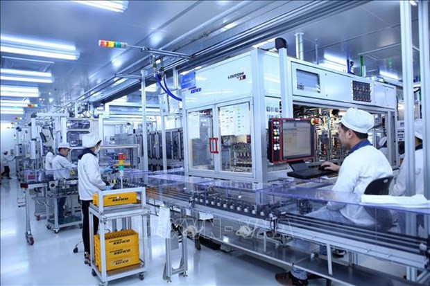 2021年前3月越南吸引外资增长18.5% 图自越通社 2021年前3月越南吸引外资增长18.5% ảnh 1
