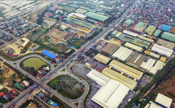 兴安省浦诺(Phố Nối)纺织工业园区。图自越通社 兴安省吸引271个外资项目 ảnh 1