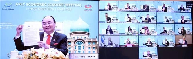 APEC各成员经济体通过未来20年合作的《2040年APEC布特拉加亚愿景》