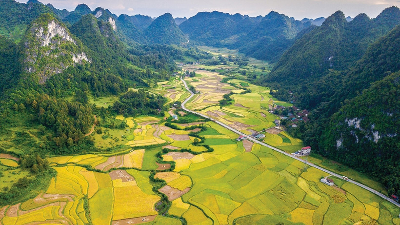 高平省山水UNESCO全球地质公园考察