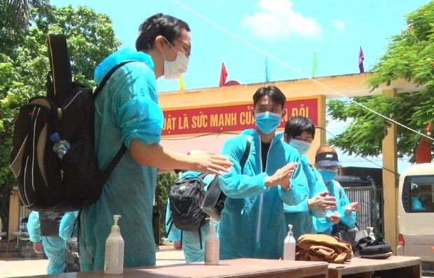  赴越的专家和投资商将接受14天的集中隔离