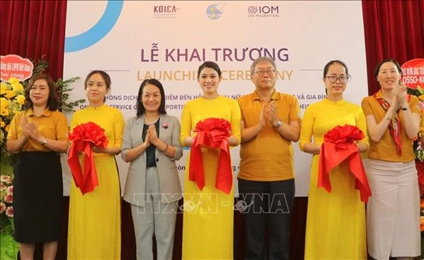 海防返乡移民妇女扶持“一站式服务办公室”正式揭牌
