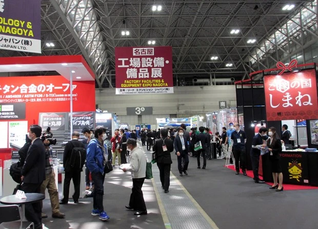 越南企业参加日本最大机械要素技术展