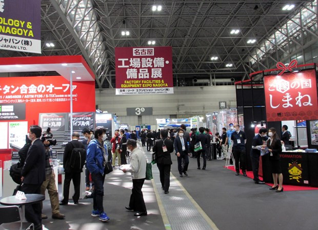 越南企业参加日本最大机械要素技术展