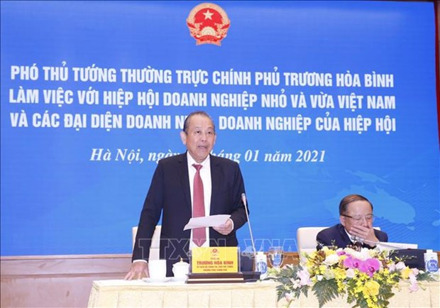 政府副总理张和平：企业和企业家在国家经济社会发展中具有重要位置