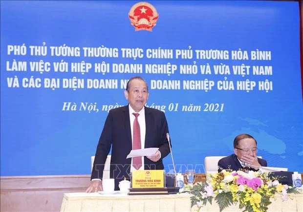 政府副总理张和平：企业和企业家在国家经济社会发展中具有重要位置