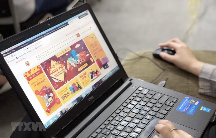 越南优质商品电子交易平台启用