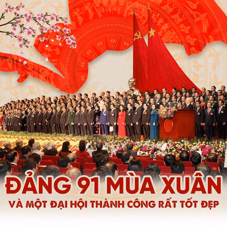 越南共产党与国家的春天永放光芒