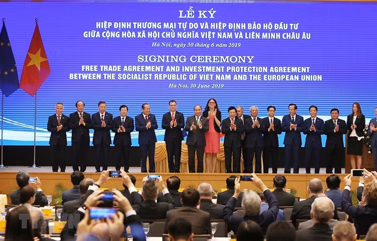 越南-欧盟贸易关系：逐步走向纵深