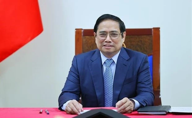 越南高级领导人向老挝和柬埔寨领导人致以传统新年祝福