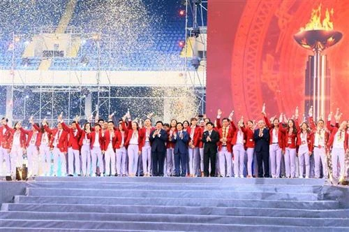 越南体育代表团 “越南自豪”表彰会隆重举行