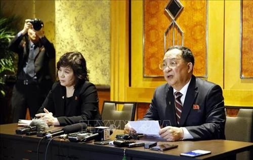 朝鲜深夜在河内召开新闻发布会 公布美朝领导人第二次会晤的实质性建议