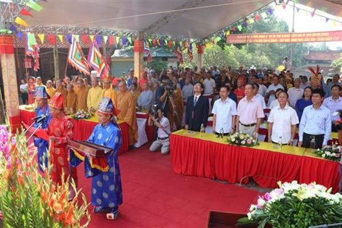 阮廌忌日577周年纪念仪式在昆山遗迹区举行