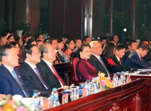阮氏金银出席2018年越南法律日响应活动