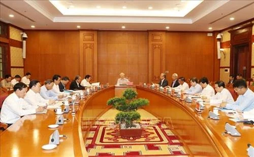 越共中央总书记、国家主席阮富仲主持召开中央反腐败指导委员会会议