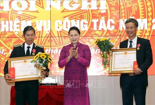 国会主席阮氏金银出席国家审计署举行的2020年工作部署会议