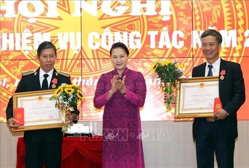 国会主席阮氏金银出席国家审计署举行的2020年工作部署会议