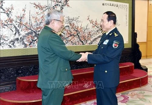 越南国防副部长阮志咏访问中国