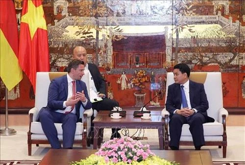 河内为德国企业对供水和处理环境污染项目投资创造便利条件