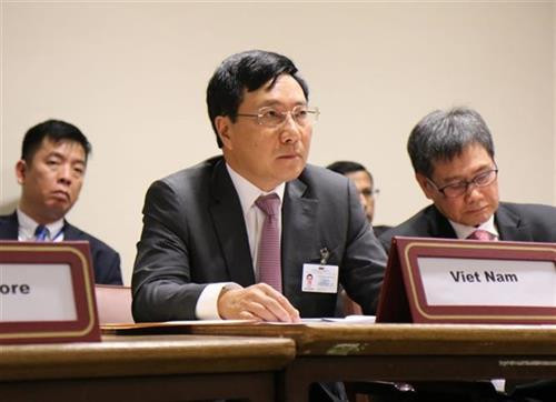 第73 届联合国大会：东盟与海湾阿拉伯国家合作委员会外长会议在美国举行