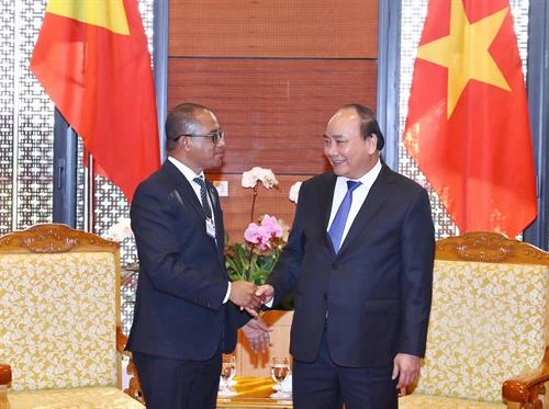 WEF ASEAN 2018：阮春福总理会见东帝汶外交与合作部部长