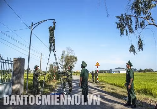将电能送到边境地区