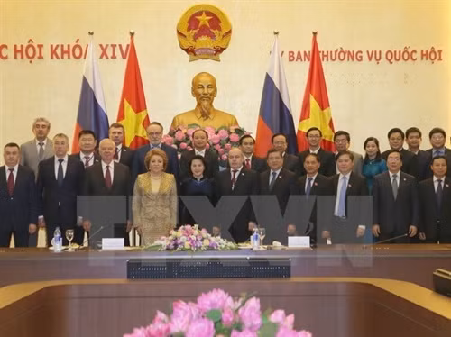 俄罗斯联邦委员会主席圆满结束对越正式访问之旅