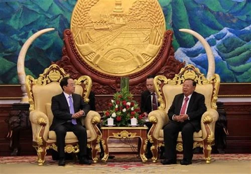 越老两国国家主席办公厅加强合作