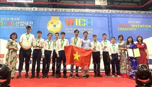 越南学生获两项世界发明创意奥林匹克大会金奖