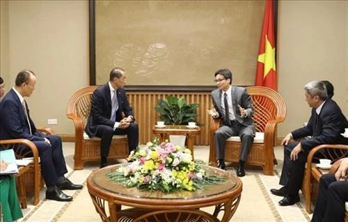武德儋副总理会见世界卫生组织西太区总干事