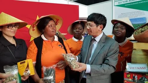 越南产品在第55届马普托国际博览会上颇受参观者的关注