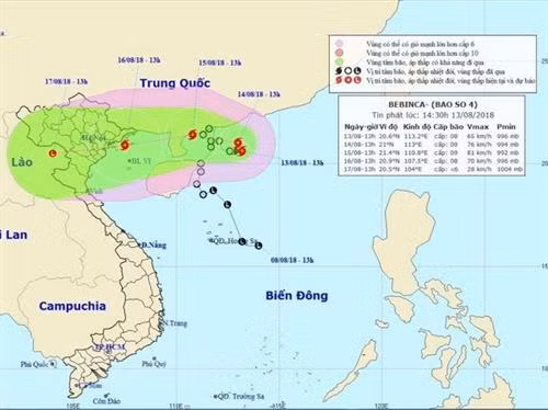 全国各地主动应对第四号台风