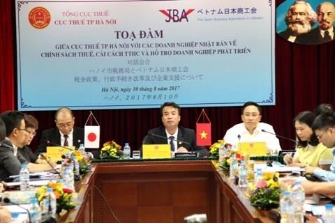 河内市向越南日资企业分享税务政策与法律的相关信息