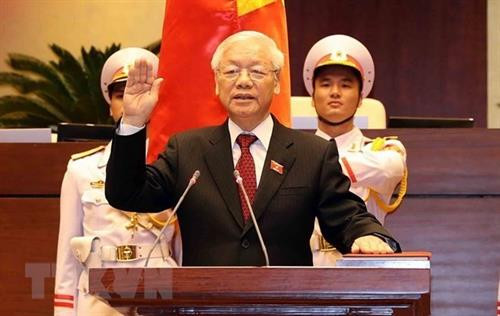 世界多国领导继续向越共中央总书记、国家主席阮富仲致贺电