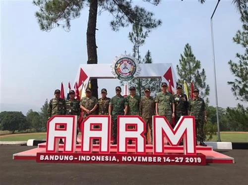 越南代表团在AARM 29比赛中排名第三