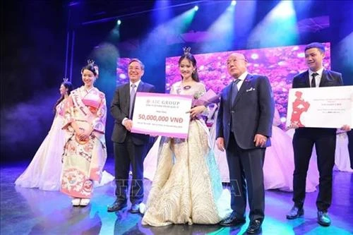 越日大学研究生陈妙英成为2019年樱花亲善大使