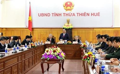 阮春福调研指导承天顺化省2019年春节前期筹备工作