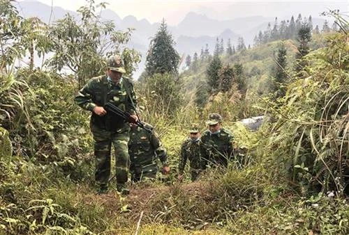 奋战在新冠肺炎防控一线的越南边防部队：官兵住帐篷、躺森林防止新冠肺炎疫情入侵（第一期）