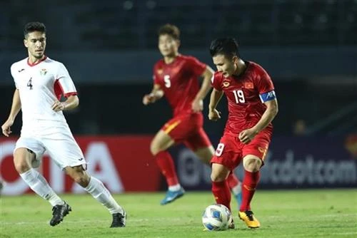 2020年U23亚洲杯： 越南队与约旦队握手言和