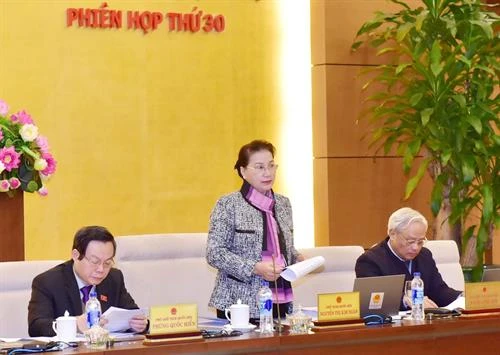 越南第十四届国会常委会第30次会议今日开幕