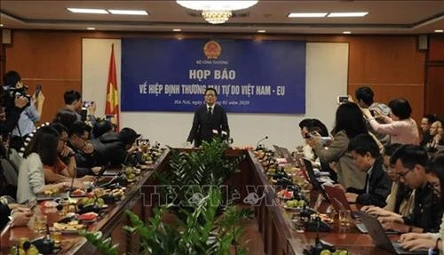 越南工贸部部长：EVFTA将于7月生效
