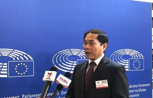 越南副外长裴青山：EVFTA和EVIPA对越南和欧盟具有重大的战略意义和经济意义