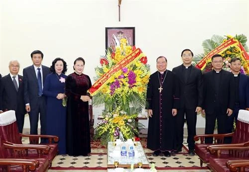  阮氏金银：河内总教区对国家建设和发展事业做出了积极的贡献