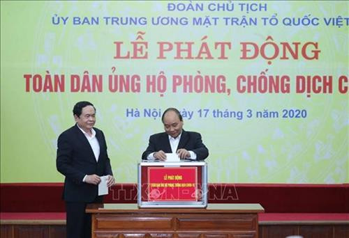 阮春福：进一步携手抗击新冠肺炎