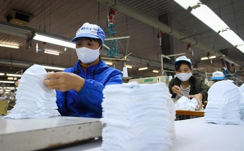 VINATEX向市场提供600万副口罩