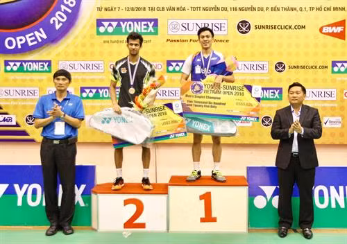 2018年越南国际羽毛球公开赛落下帷幕