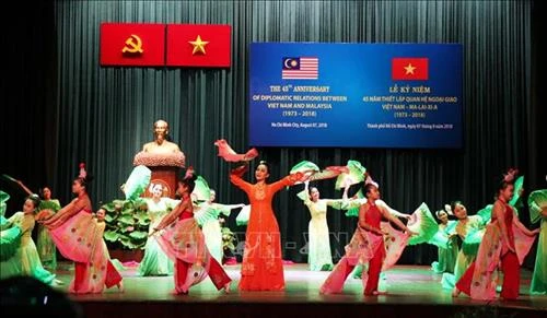 越南与马来西亚建交45周年庆祝活动在胡志明市举行
