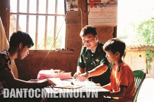 谅山芝陵边防哨所维护好边境地区“民心阵势”