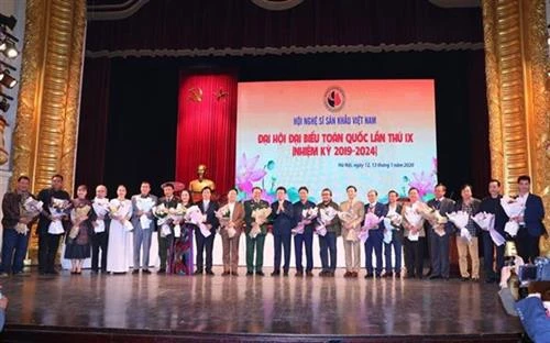武文赏出席越南戏剧艺术家协会第9次全国代表大会