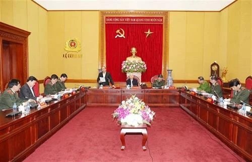 越共中央公安党委常委会召开2018年工作总结暨2019年工作部署会议